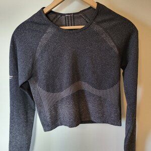 Fabletics seamless sport stripe long-sleeve top